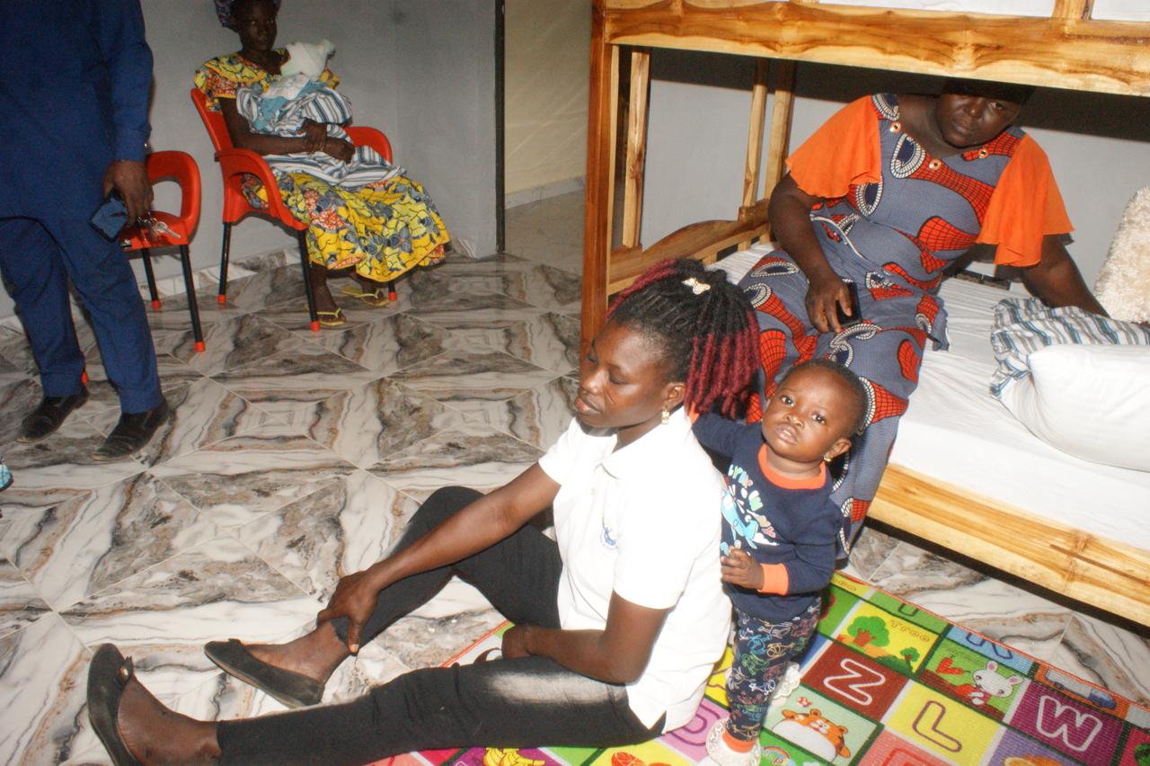 Photo from the orphanage launch in Togo